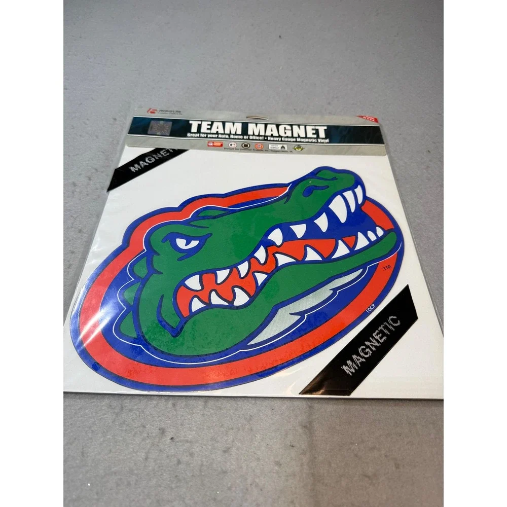 Florida Gators Team Magnet Heavy Gauge Magnetic Vinyl Great for Auto Home Office